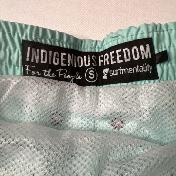 EUC Women's Indigenous Freedom Swim Trunks‎ Mesh Lining Small (A2) - Picture 3 of 4